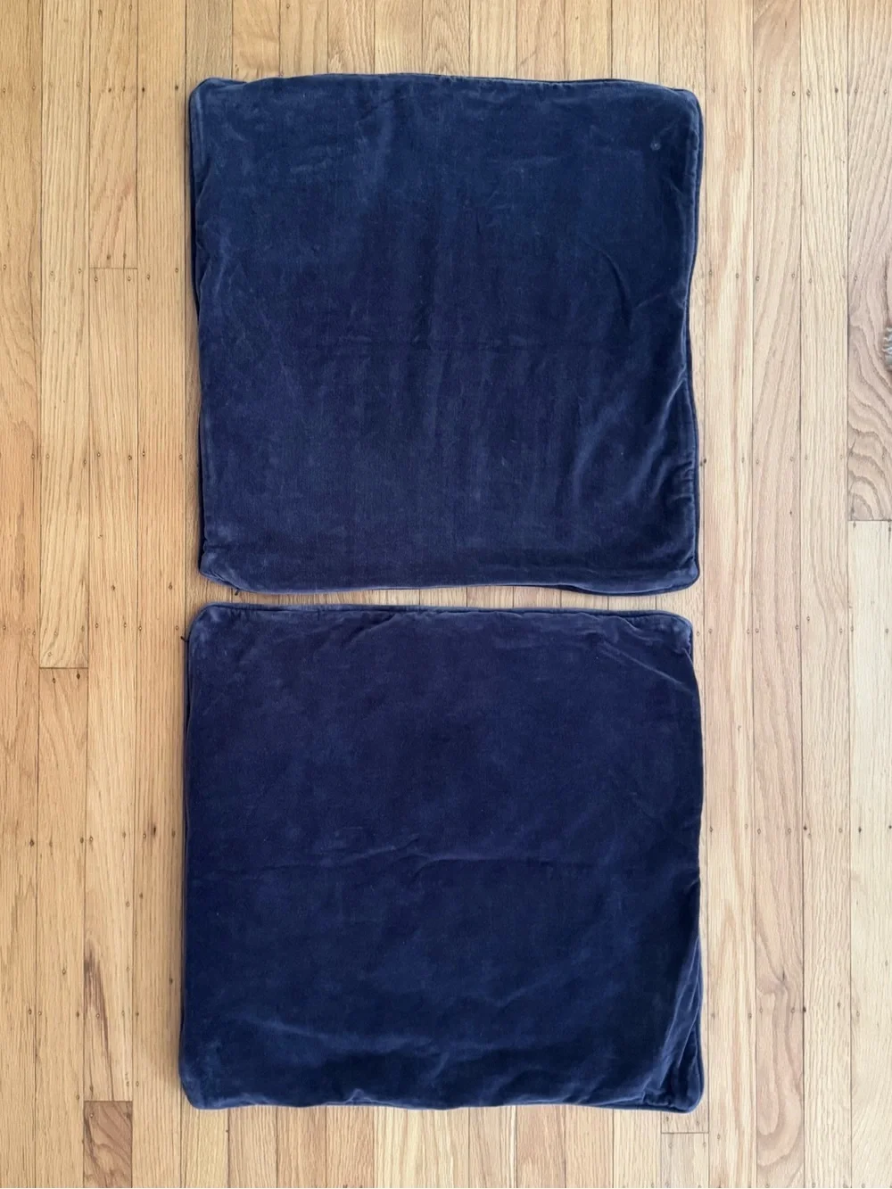 Pair Z Gallerie Labyrinth / Maze Velvet Geometric Pillow Covers 21 1/4”